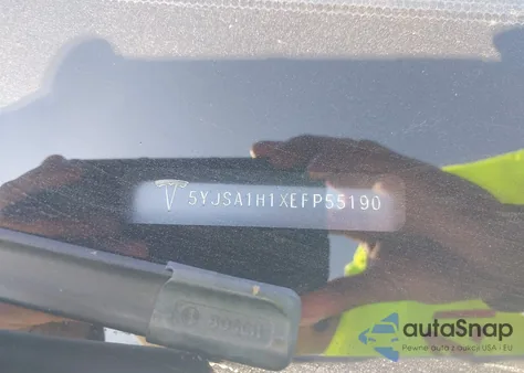 2014 Tesla Model S P85 из США, поврежденный, VIN 5YJSA1H1XEFP55190